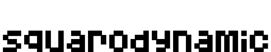 Squarodynamic 04 Font Download Free