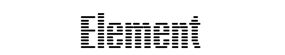Element cкачати шрифт безкоштовно