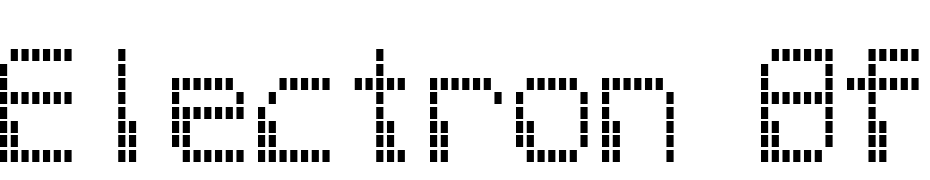 Electron 8f Font Download Free