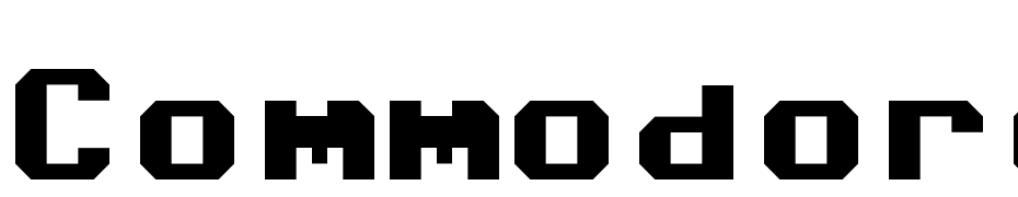 Commodore 64 Angled Font Download Free