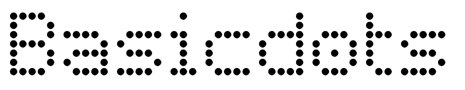 Basicdots Font Download Free