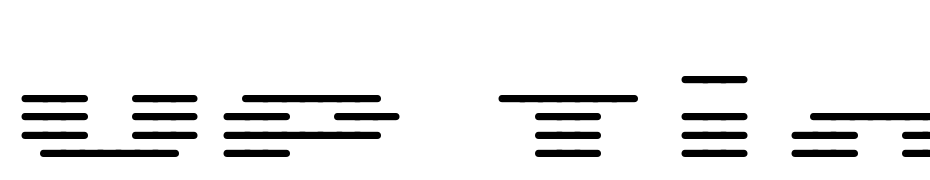 UP Tiny Lcd Four 8 Deco H Light Yazı tipi ücretsiz indir