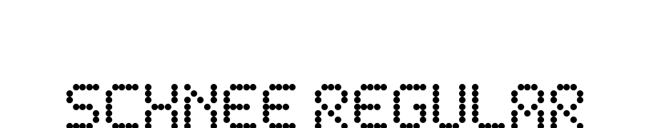 Schnee Regular Font Download Free