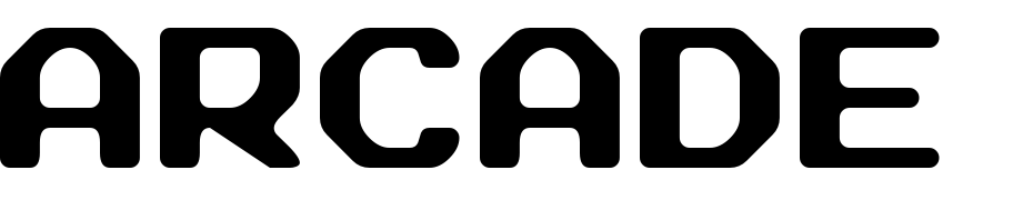 Arcade Rounded Scarica Caratteri Gratis