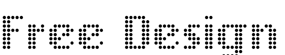 Free Design001Bitbit Font Download Free