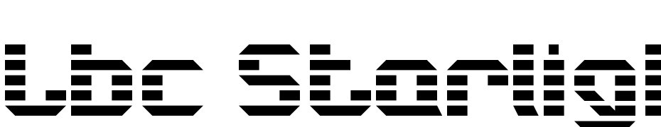 LBC Starlight Font Download Free