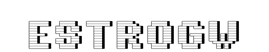 Estrogen Wall Font Download Free