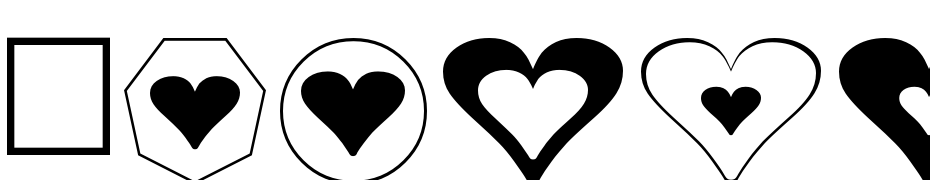Hearts For 3D FX Scarica Caratteri Gratis