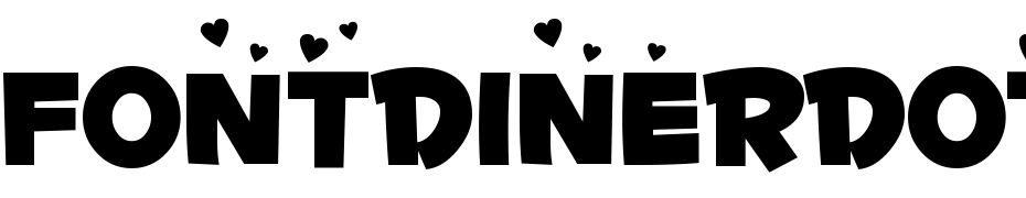 Fontdinerdotcom Luvable Font Download Free