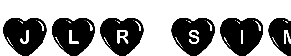 JLR Simple Hearts Fuente Descargar Gratis