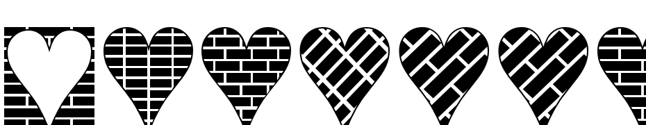 Heart Things 3 Scarica Caratteri Gratis