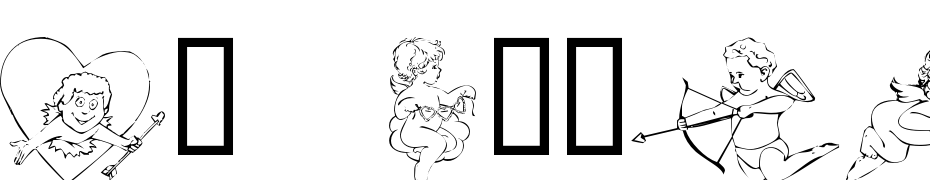 KR Cupids Scarica Caratteri Gratis