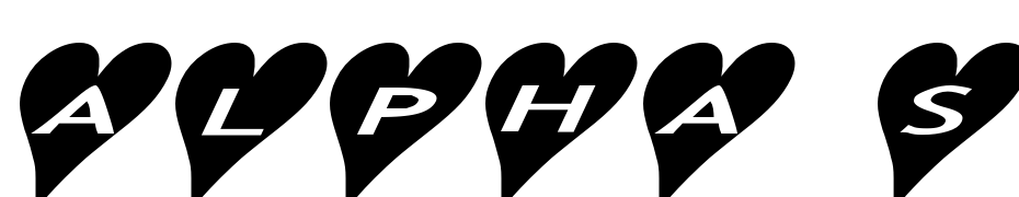 Alpha Shapes Hearts 2a Schrift Herunterladen Kostenlos