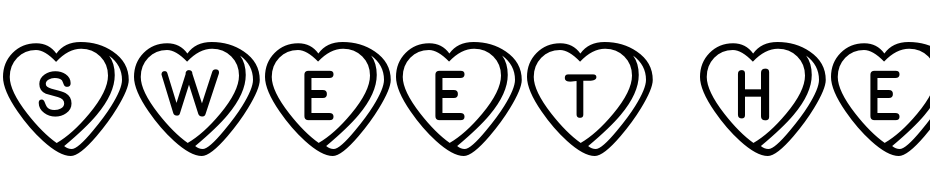 Sweet Hearts BV Yazı tipi ücretsiz indir