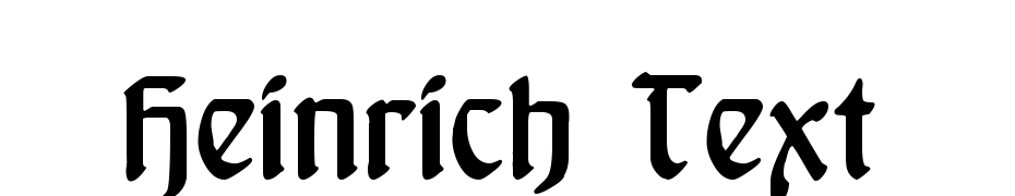 Heinrich Text Schrift Herunterladen Kostenlos