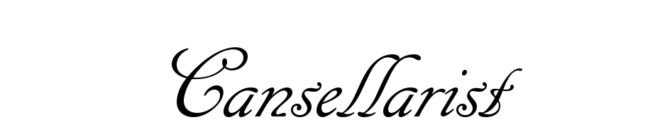 Cansellarist Schrift Herunterladen Kostenlos