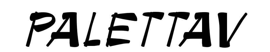 Palette AV Yazı tipi ücretsiz indir