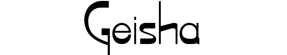 Geisha Fuente Descargar Gratis