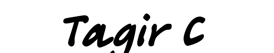 Tagir C Font Download Free
