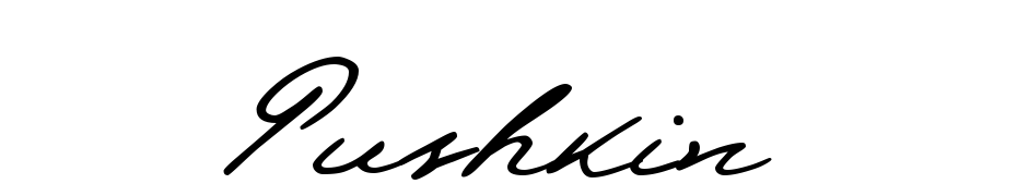 Pushkin Font Download Free