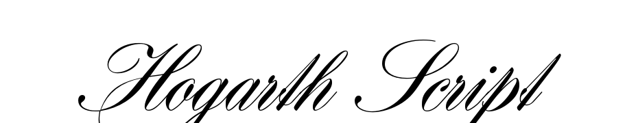 Hogarth Script Font Download Free
