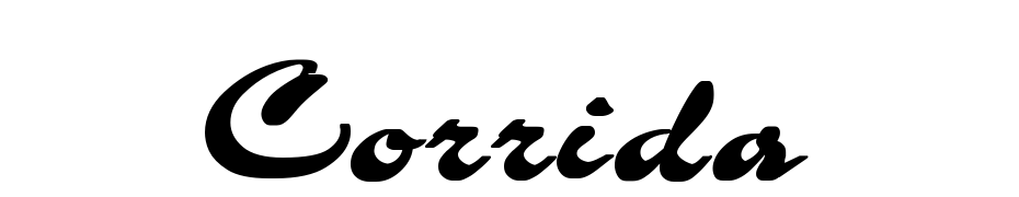 Corrida Bold Fuente Descargar Gratis