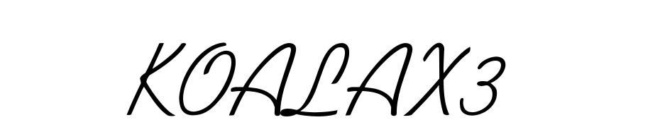 Koala Cyr Font Download Free