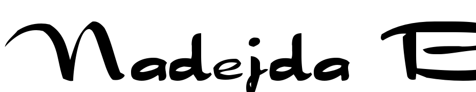 Nadejda Bold Font Download Free