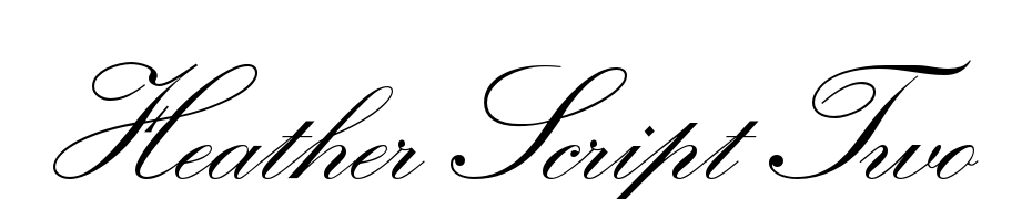 Heather Script Two Scarica Caratteri Gratis