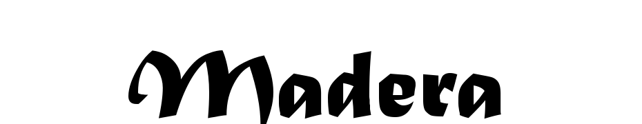 Madera cкачати шрифт безкоштовно