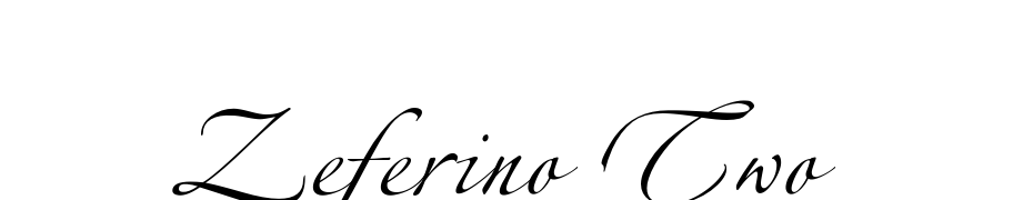 Zeferino Two Font Download Free