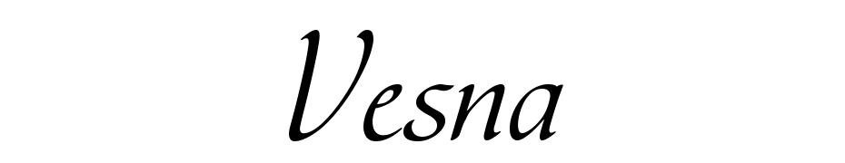 Vesna Font Download Free