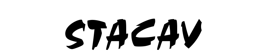 Staccato AV Scarica Caratteri Gratis
