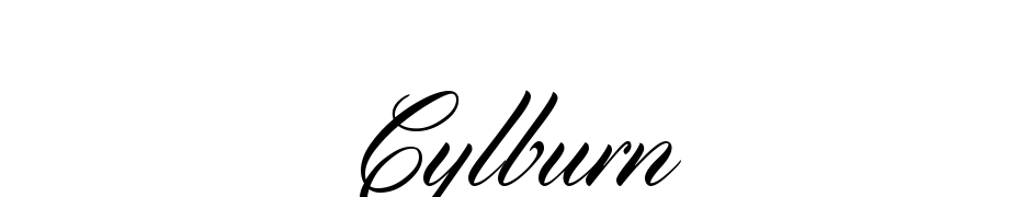 Cylburn Font Download Free