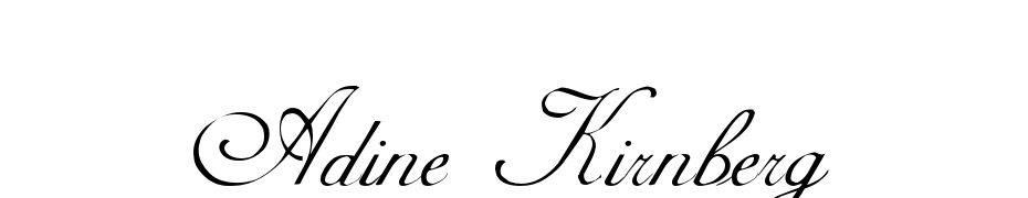 Adine Kirnberg Font Download Free