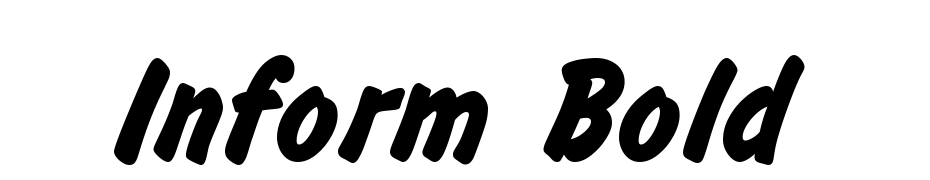 Inform Bold Font Download Free