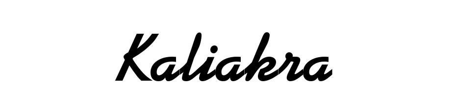 Kaliakra Font Download Free