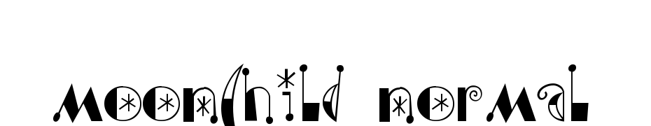 Moonchild Normal Font Download Free