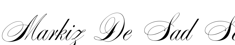Markiz De Sad Script Font Download Free