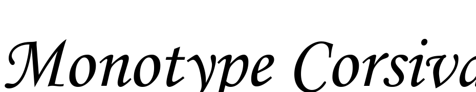 Monotype Corsiva Font Free Download