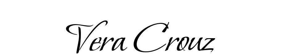Vera Crouz Font Download Free