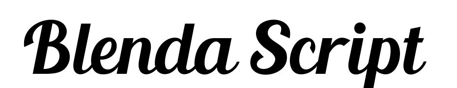 Blenda Script Font Download Free