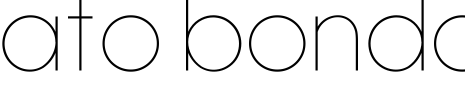 ATO Bondoluo Peek Font Download Free