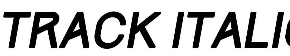 Track Italic Font Download Free