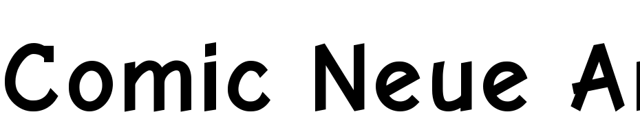Comic Neue Angular Bold Schrift Herunterladen Kostenlos