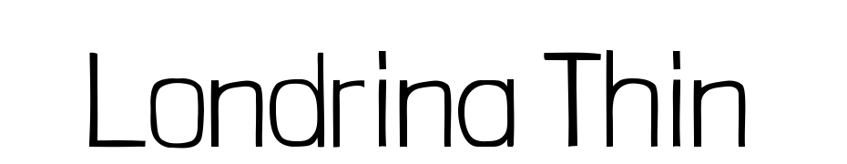 Londrina Thin Yazı tipi ücretsiz indir