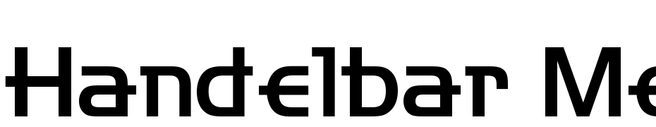 Handelbar Medium Font Download Free