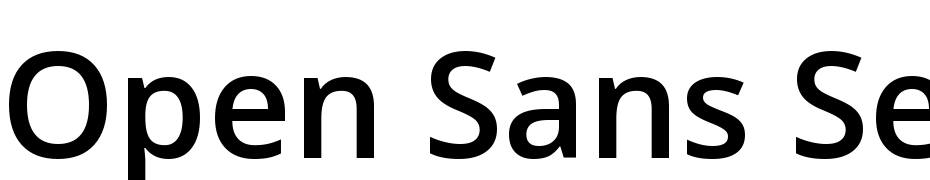 Open Sans Semibold Fuente Descargar Gratis