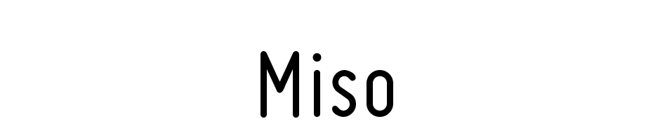 Miso Font Download Free