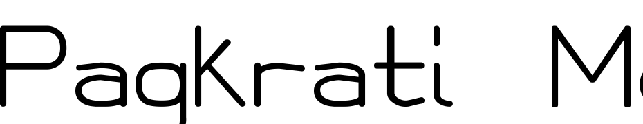 Pagkrati Medium Font Download Free